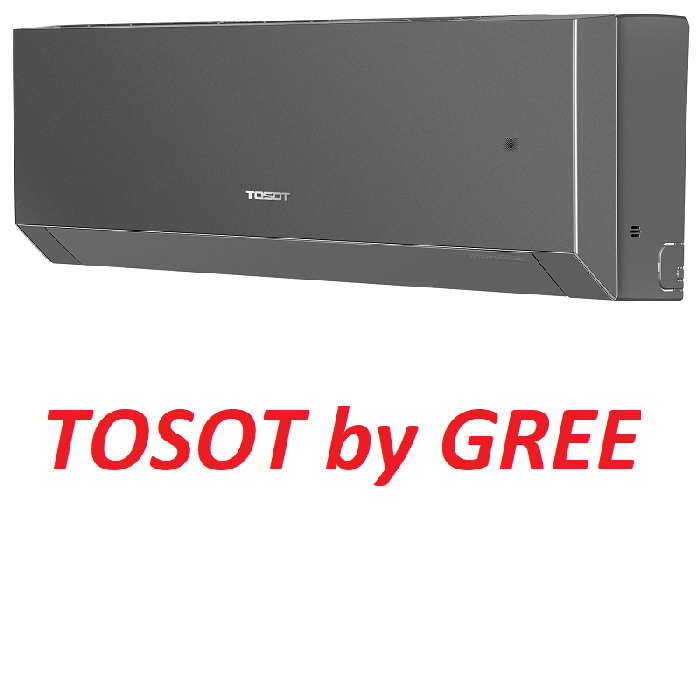 TOSOT CLIVIA BY GREE 5,3/5,4 kW binnenunit black design :: Klimaatwinkel